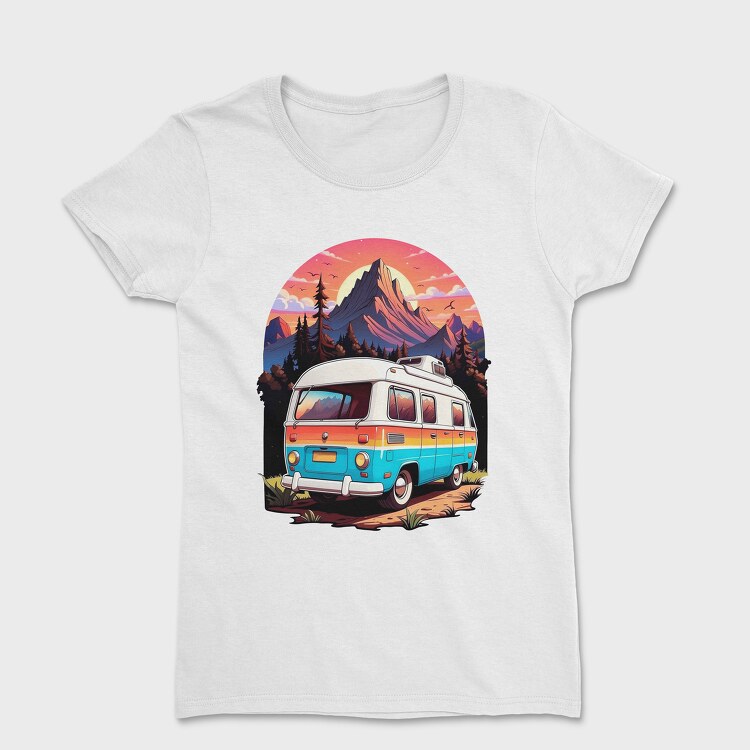 Vintage Bus, Women's T-Shirt