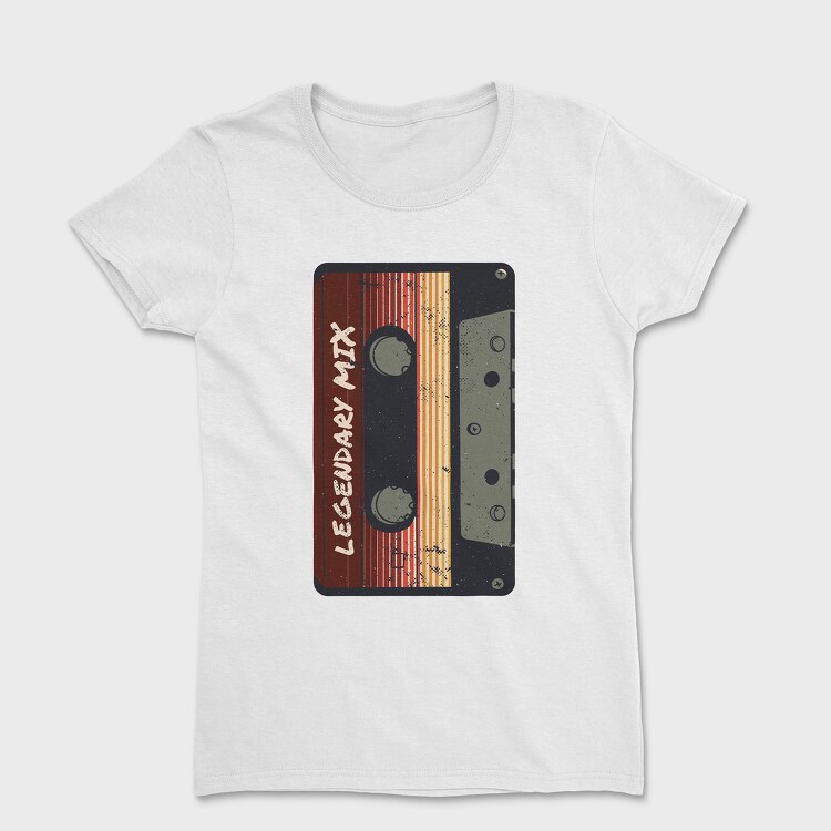 Vintage Cassette Legendary Mix, Women's T-Shirt
