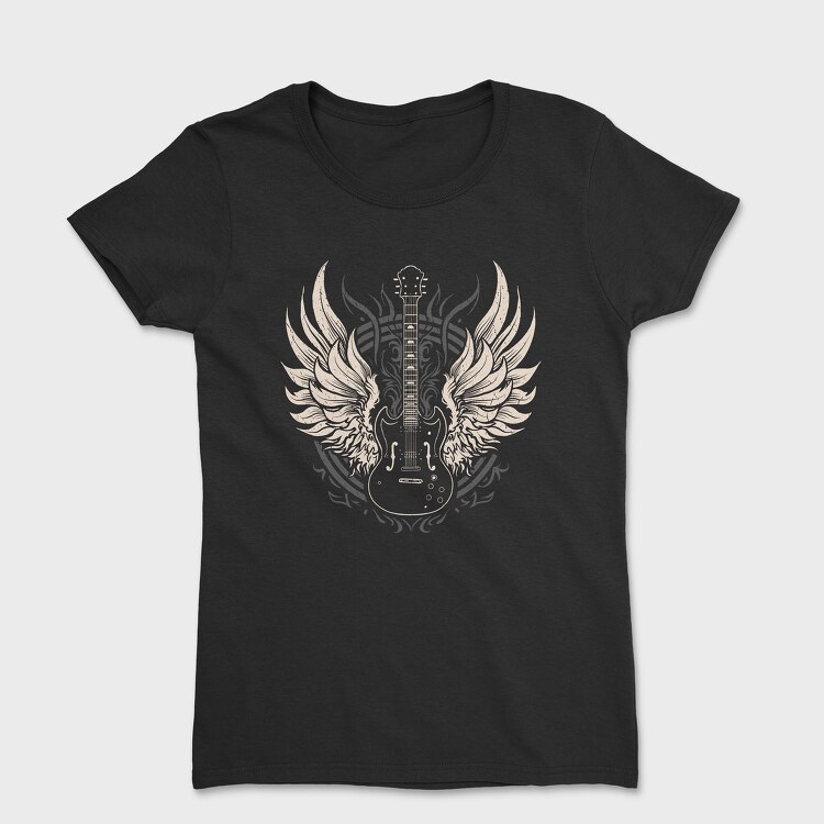 Vintage Gitar Rock, Women's T-Shirt