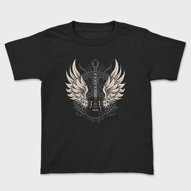 Vintage Gitar Rock, Kids' T-Shirt