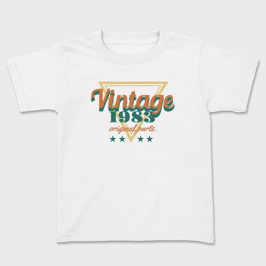 Vintage Triangle, Kids' T-Shirt