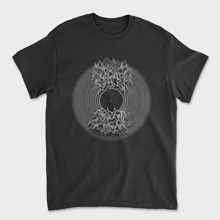 Vinyl Waves, Unisex Men's T-Shirt
