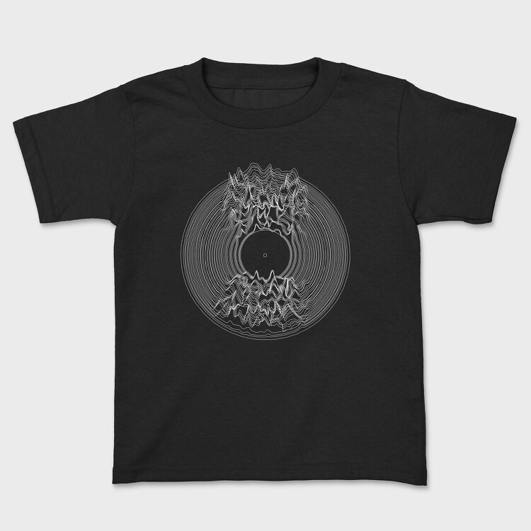Vinyl Waves, Kids' T-Shirt