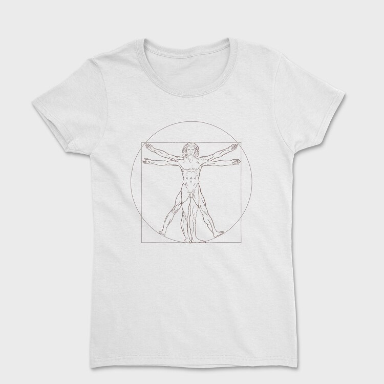 Vitruvian Man, Дамска Тениска