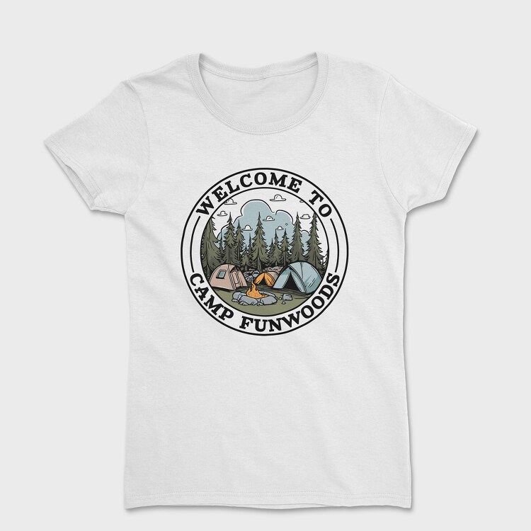 Welcome to Camp Funwoods, Дамска Тениска
