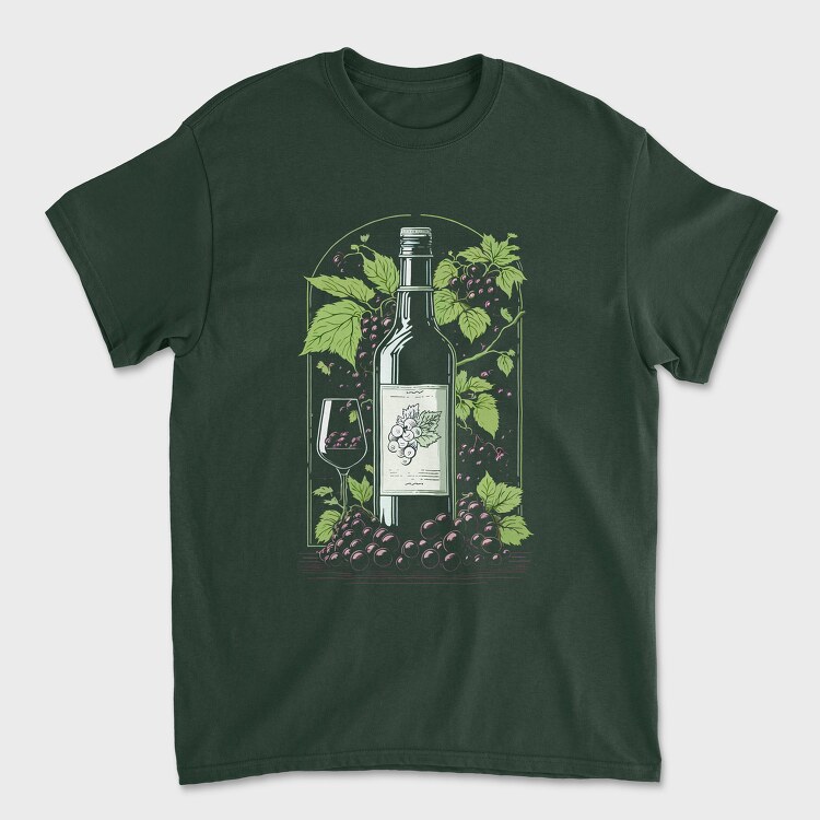 Wine, Unisex Men's T-Shirt