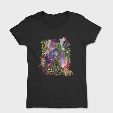 Xmas Cats, Women's T-Shirt