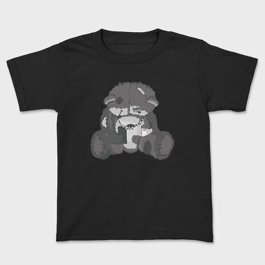 Zombie Teddy Bear 2, Kids' T-Shirt