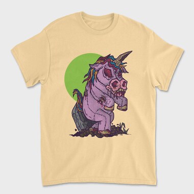 Zombie Unicorn Toy, Unisex Men's T-Shirt