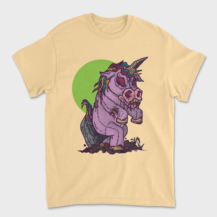 Zombie Unicorn Toy, Unisex Men's T-Shirt