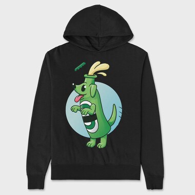 Beer Dog, Unisex Men's Hoodie