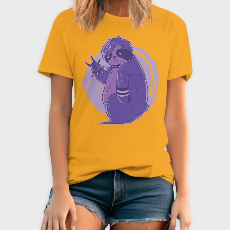 Knife Sloth, Unisex Men's T-Shirt