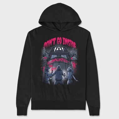 Haunted Asylum, Unisex Men's Hoodie