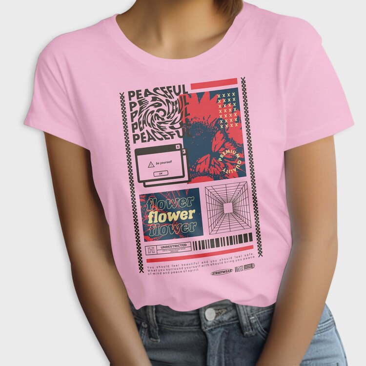 Middle Finger Nail Polish, Дамска Тениска