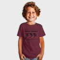 Dogs & Moon, Kids' T-Shirt