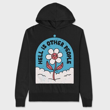 Hell Is Other People, Unisex Men's Hoodie