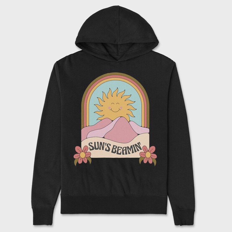 Suns Beamin, Unisex Men's Hoodie