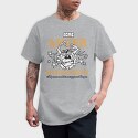 Sunset Retro Bear, Unisex Men's T-Shirt