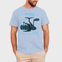Surfing Alien, Unisex Men's T-Shirt