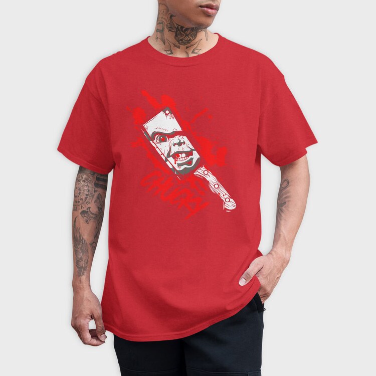 Cat on the Moon, Unisex Men's T-Shirt