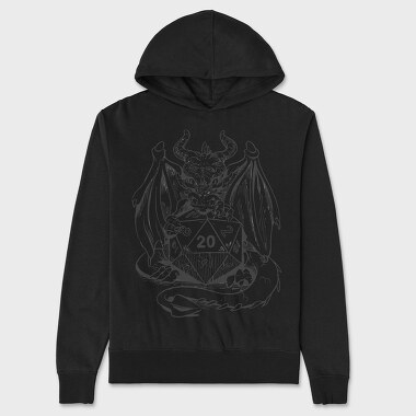 Dragon Dungeons Dice, Unisex Men's Hoodie
