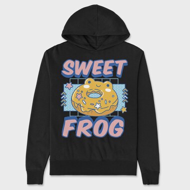 Sweet Frog, Unisex Men's Hoodie