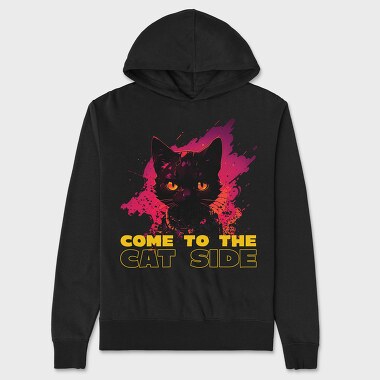 Cat Side, Unisex Men's Hoodie