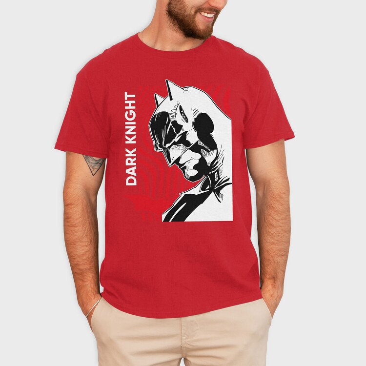 Horror Skull Monochrome, Unisex Men's T-Shirt