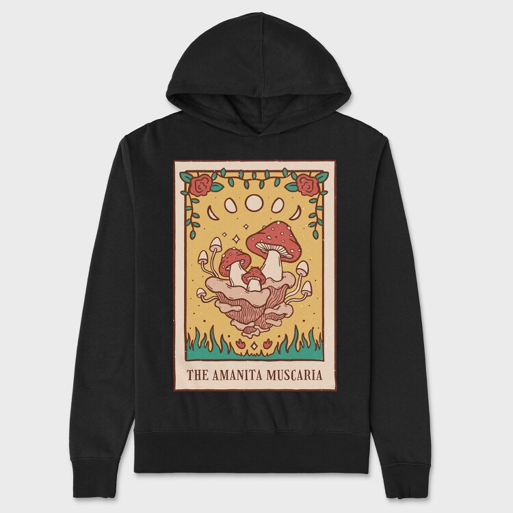 The Amanita Muscaria, Unisex Men's Hoodie