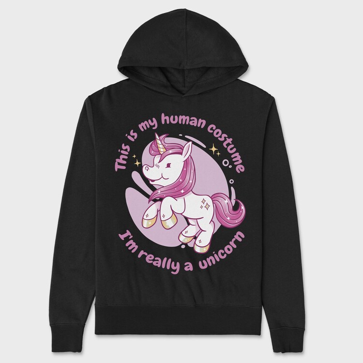 This Is My Human Costume, Unisex Men's Hoodie
