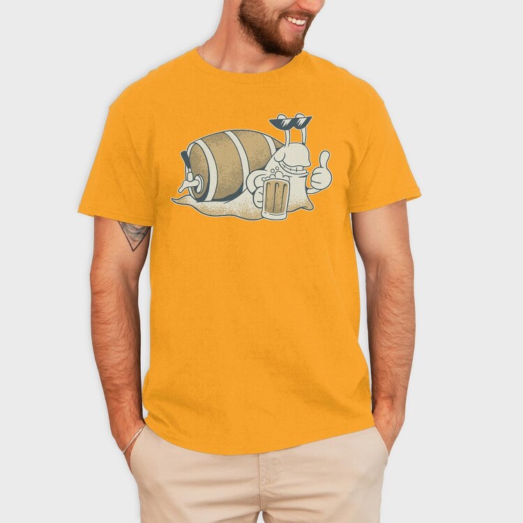 Beer Dancing, Unisex Men's T-Shirt