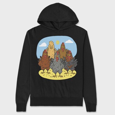 Chicken Slots, Unisex Men's Hoodie