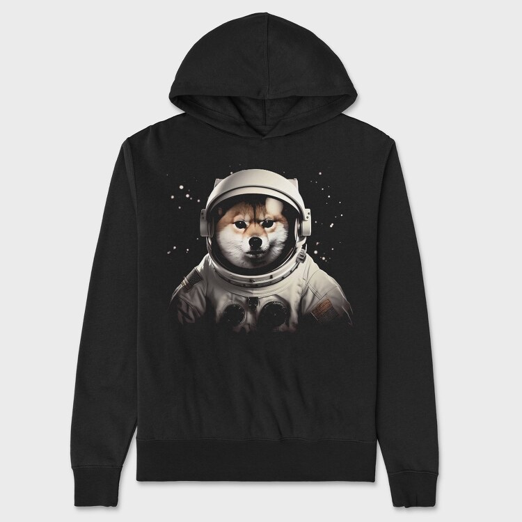 Astro Shiba, Unisex Men's Hoodie