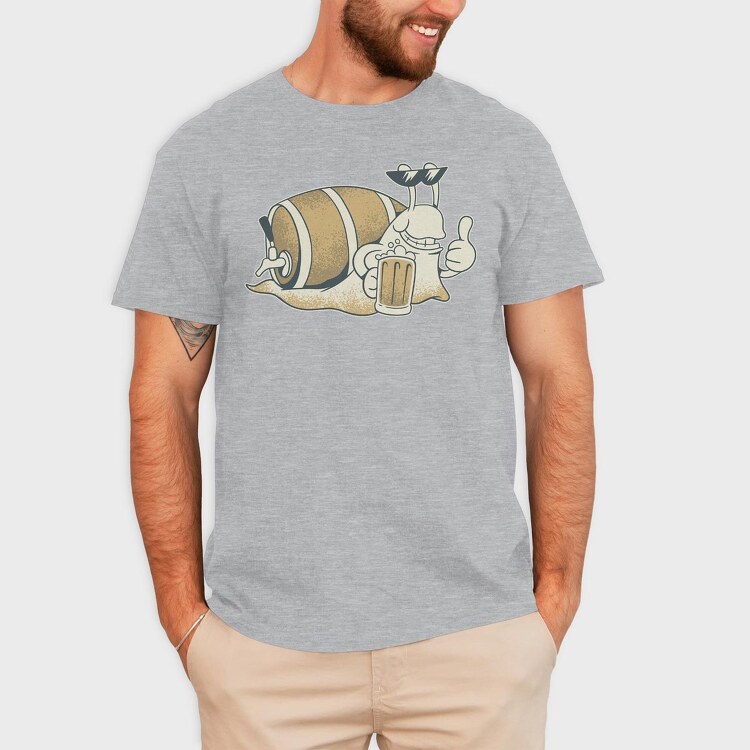 Beer Lover, Унисекс Мъжка Тениска