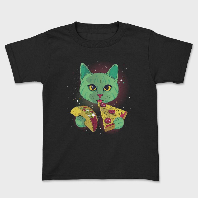 Cosmic Cat, Kids' T-Shirt