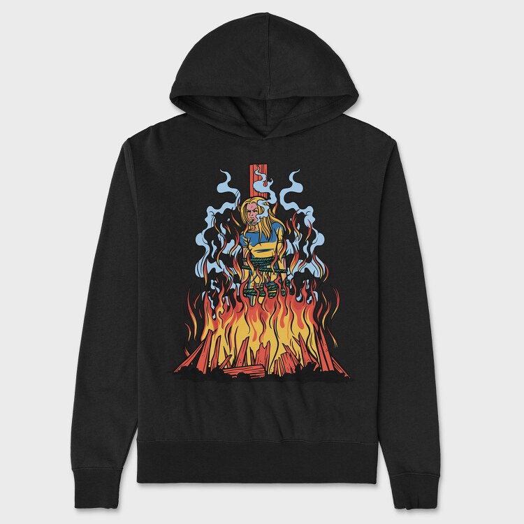 Fire Witch, Унисекс Мъжко Суичър