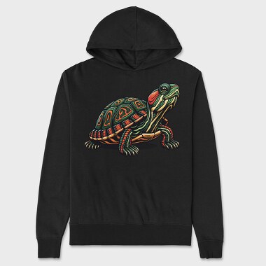 Turtle 1, Unisex Men's Hoodie