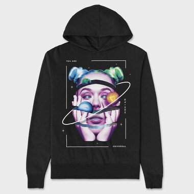 Twist You Are Universal Girl, Unisex Men's Hoodie