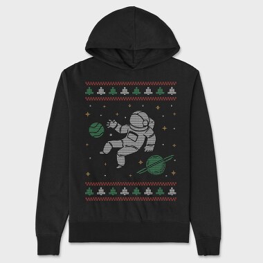 Ugly Sweater Space, Unisex Men's Hoodie