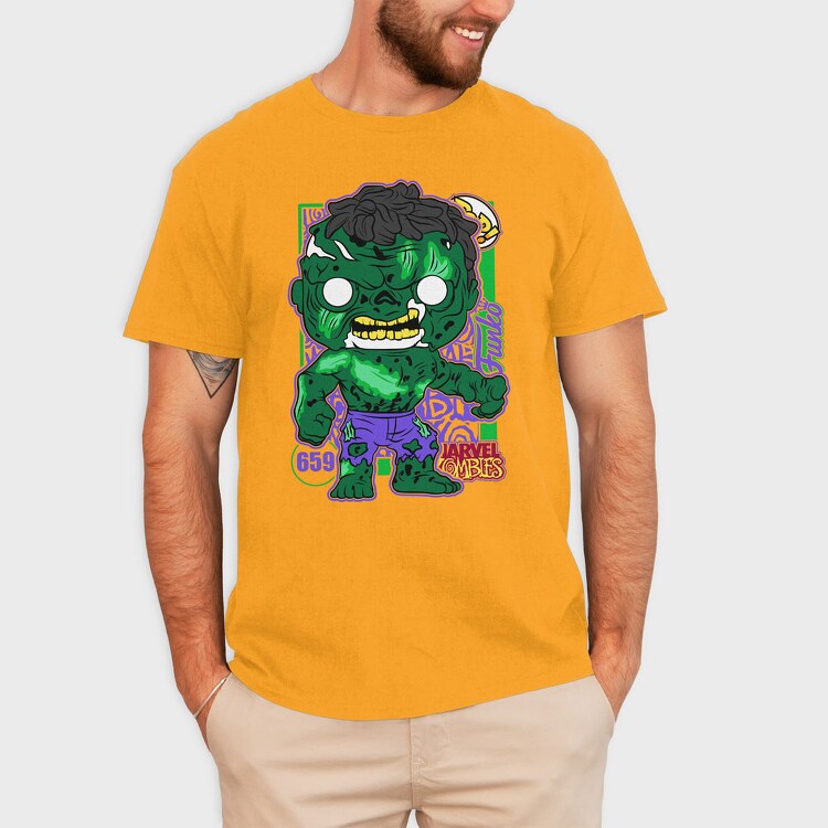 Bear Guitar Cottagecore, Unisex Men's T-Shirt