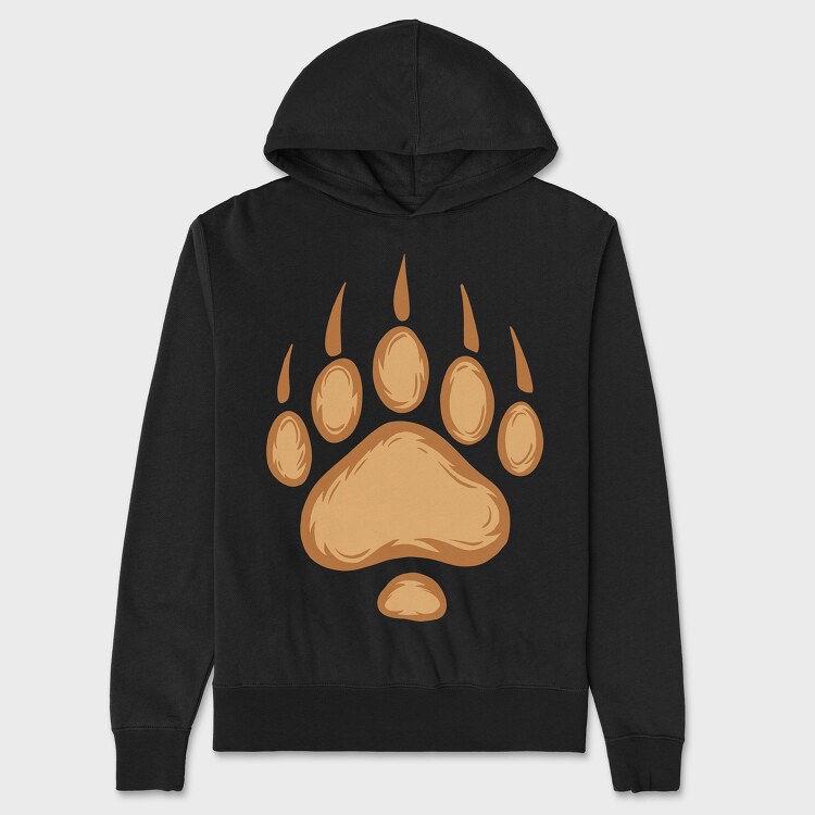 Bear Paw, Unisex Men's Hoodie