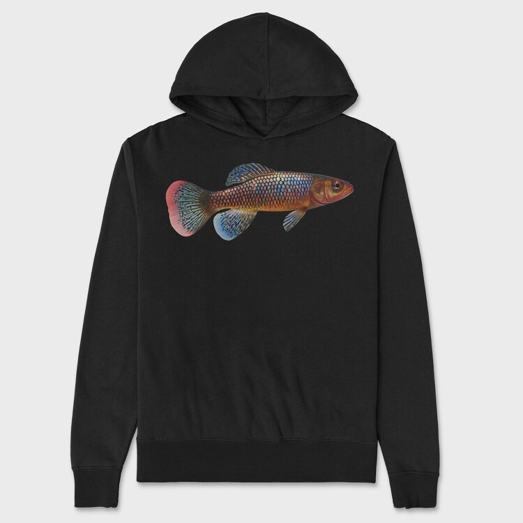 Killifish, Unisex Men's Hoodie