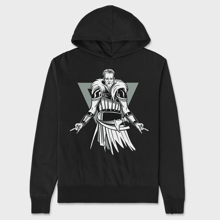 Viking Animation, Unisex Men's Hoodie
