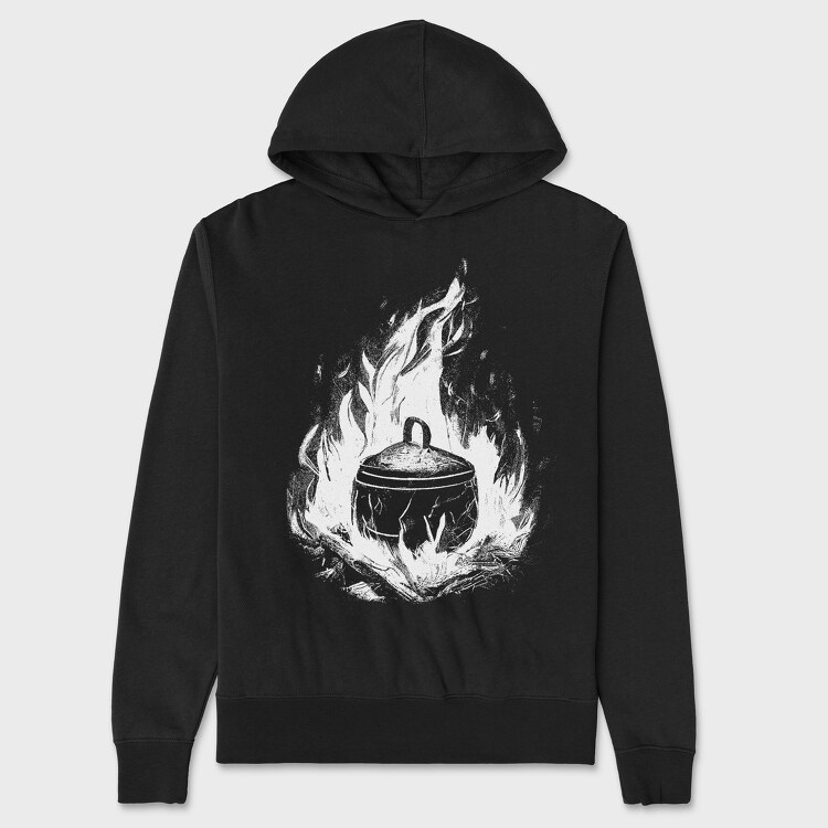 Cooking Pot Campfire, Унисекс Мъжко Суичър
