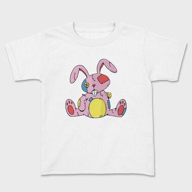 Rustic Rabbit Toy, Kids' T-Shirt