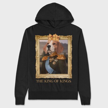 Унисекс Мъжко Суичър, King Dog
