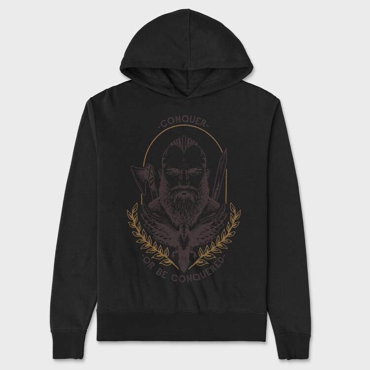 Viking Conquer or Be Conquered, Унисекс Мъжко Суичър