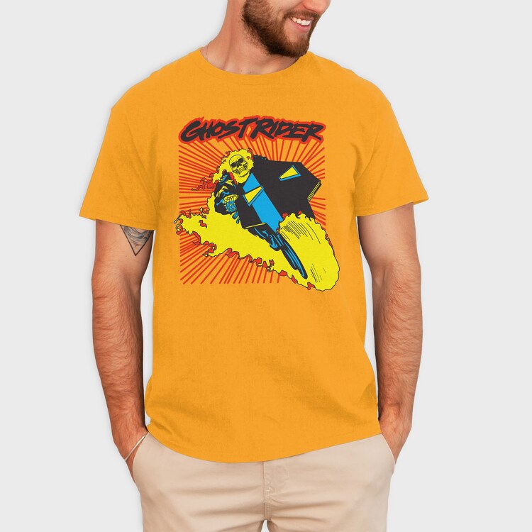 Bicicle Lion, Унисекс Мъжка Тениска