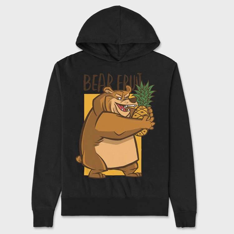Bear Fruit, Unisex Men's Hoodie