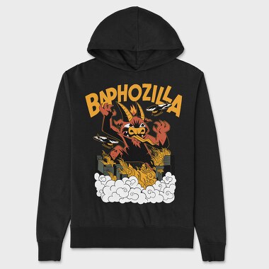 Baphozilla, Unisex Men's Hoodie